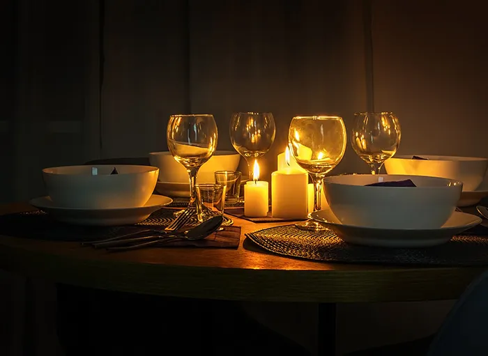 <h3>Candlelight Dinner</h3>
